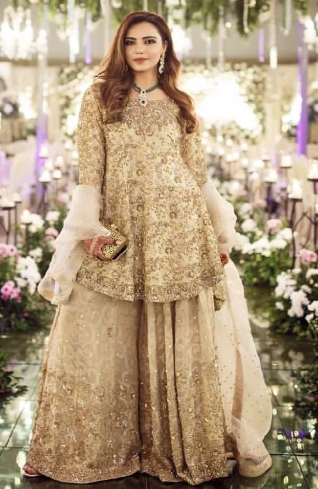 Charming Indian  Pakistani Bridal Frocks Ideas for Wedding Dress  Style N  Stylu