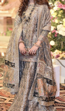 pakistani wedding dresses for bride's sister